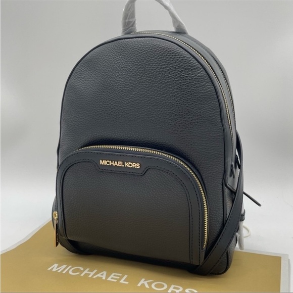 Michael Kors Jaycee Medium Pebbled
Leather Backpack Black main image 6